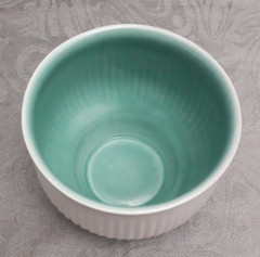 Clarice Cliffe Modernist MCM Footed Bowl Small Jardiniere by R.Y Goodden RARE