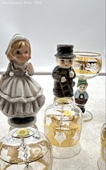 Goebel Hummel Western Germany Assorted Glassware Decorative Bell Pieces Of 9