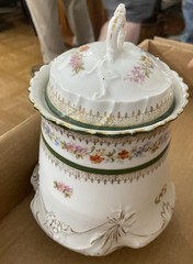 Carl Tielsch (C.T.) Altwasser porcelain from Silesia, Germany. Condensed milk