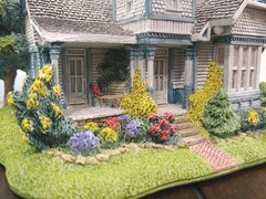 Lilliput Lane Spring Victorian American Landmarks Collection Mint In Box & Deeds