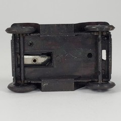 Vintage Die Cast Metal 1917 Antique Car Pencil Sharpener Bronze Tone Miniature