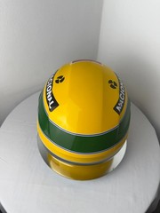 1988 Tribute Custom Painted Helmet – Iconic Yellow Design – Full Size