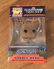 FUNKO Pocket Pop Dancing GROOT Keychain Guardians of Galaxy FIGURE Bobblehead