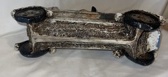 Vintage Classic Large Racing Sport Car 1920’ S Bugatti Sculpture with Driver 10”