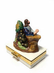 Henri d’Arceau Limoges Garden Gethsemane Life Christ Ltd Ed Box 2009 #A9757