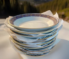 Set of 12 – M. Mottahedeh Merian Porcelain 6 3/8” Fruit/Dessert/Sauce Bowls New!