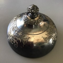 Dome Cover Flower Design Unknown Vintage Antique