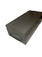 Vintage Metal Steel Storage Box No Key