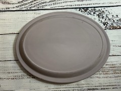 Wedgewood Jasperware Lilac Purple Cupid and Psyche Oval Tray 10″