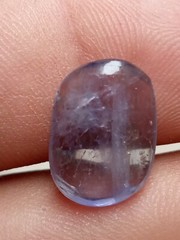 Ancient beautiful sapphire color cabochon Unknowns stone from Afghanistan