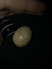 Spears like eggs made of Jasper￼