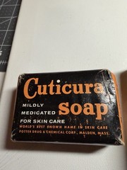 Lot Of 2 Vintage Caticura Soaps In Original Packaging! 1900s Early Advertisement