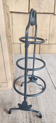 2000 Longaberger Collectors Club Miniature Wrought Iron Mixing Bowl Stand NIB