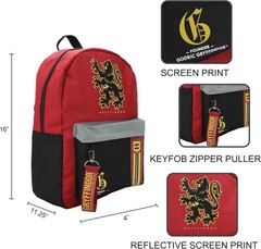 Harry Potter Gryffindor Hogwarts House Backpack Bioworld