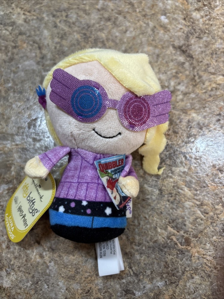 Hallmark Itty Bittys – LUNA LOVEGOOD Harry Potter NEW NWT – 4″ Plush Stuffed Toy