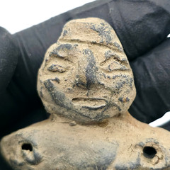 Ancient Mother Goddess Stone Idol – 2000 BC Fertility Worshiper Venus Figure