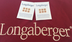 12 BROWN 3/8″ Felt Pads Dots 4 your Longaberger baskets NEW FREE SHIP