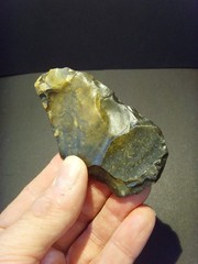 Lower Paleolithic – fine unifacial Acheulean scraper. c.450,000+ BP.