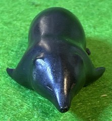 RARE! Adam Binder Editions ~ MOLE (Ebony) ~ 2009 Hand Signed Palm Charm