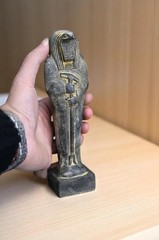 Authentic Pharaonic Statue A Rare Egyptian Antiquities Of Egyptian God Apep BC