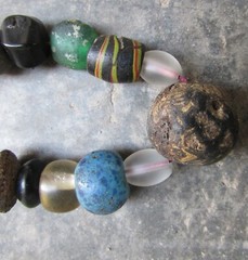 Ancient mix glass beads From Afghanistan.