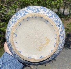 Antique 1880 – 1920 Spongeware Spittoon Victorian – Edwardian