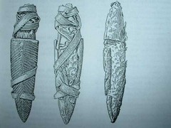 ACE! COLLECTION PSP! FLINT DAGGER 165mm! LIGHTER! DANISH STONE AGE NEOLITHIC
