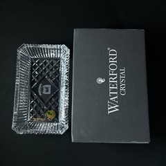 WATERFORD “LENNON” CRYSTAL glass LISMORE RECTANGULAR SANDWICH TRAY bowl NEW