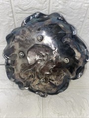 Antique Pin Tray Art Nouveau Trinket Girl With Hair Interlocking Brake Shoe Co.