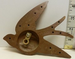Barn Swallows Burwood Products Resin Wall Art Decor Wood Grain Finish 2650-1