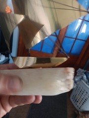 Vintage MCM Brass Nautical Sculpture Metal Sailboat Boat 18”+Stone Signed Demott