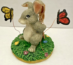 Charming Tails-Catchin Butterflies-FIGURINE-87/423-1996-HTF-Original Packaging