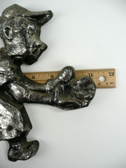 Vintage Wall Plaque Boy Baseball Player With Glove Wall Hanging 1990’s