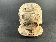 MUSEUM QUALITY ANCIENT PRE COLUMBIAN STONE CARVED TAINO STATUE FIGURINE C 900AD