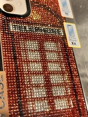 PrimeConnect Bling Case Iphone 11 XR Great Britain Telephone Booth Travel Style