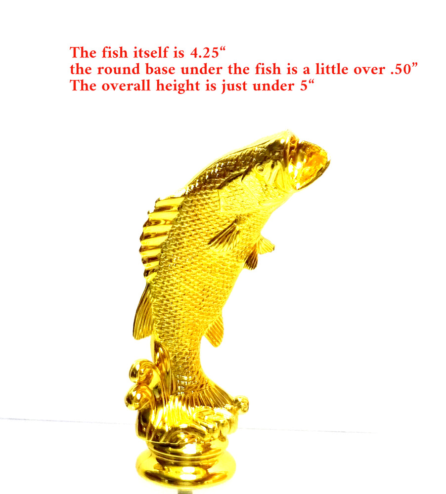 LARGE MOUTH STANDING BASS FIGURE ONLY