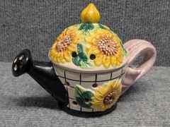 Vintage Fitz & Floyd Sunflower Tea Light Pot Sun Flower