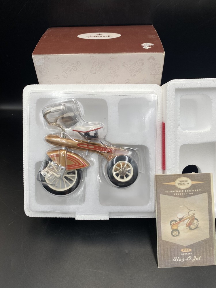NIB HALLMARK KIDDIE CAR CLASSICS 1960 MURRAY BLAZ-O-JET PEDAL CAR