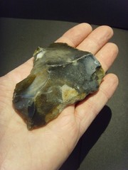 Lower Paleolithic – Fine Acheulean trihedral scraper. c.500,000+ BP.