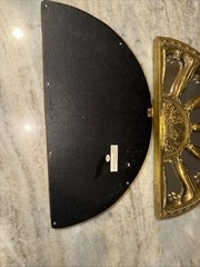 2 Gold Accent Mirrors Home Interiors Art Nouveau Regency Design Reproduction