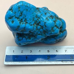 Wonderful Afghanistan Natural Blue Turquoise piece Rough Loose Gemstone