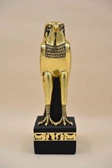 Hand Carved Horus God Statue Ancient Egyptian Stone Sculpture Stone Sculpture