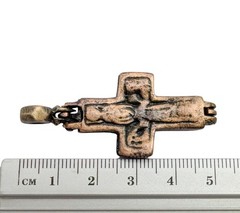 Ancient Foldable Cross – Enkolpion, 10th-12th Century AD