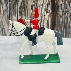 VTG W. Britains 1988 Life Guard Mounted Trumpeter British Toy Soldier England