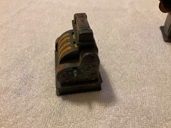 Miniature Durham Industries Cash Register and A Unbranded Victrola Lot of TWO