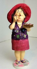 Foxy Ladies™ MABEL Bobblehead Figurine “IT’S MY BODY & I”LL EAT WHAT I WANT TO”