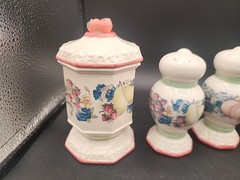 Vtg 11 Pc Set AVON SWEET COUNTRY Harvest Ceramic Tableware 1990s Excellent Cond