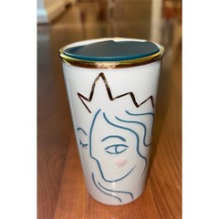 Starbucks 2017 Anniversary Siren Ceramic Tumbler 10oz Glossy Finish