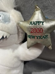 Happy New Year 2000 Bumble the Abominable SnowMan Island Misfits 10” Plush Doll