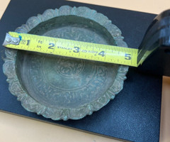 Medieval Ancient Seljuk Bronze Hina Dish